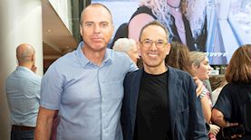 מומו מהדב ומיכה שרייר, צילום: הדס דנון